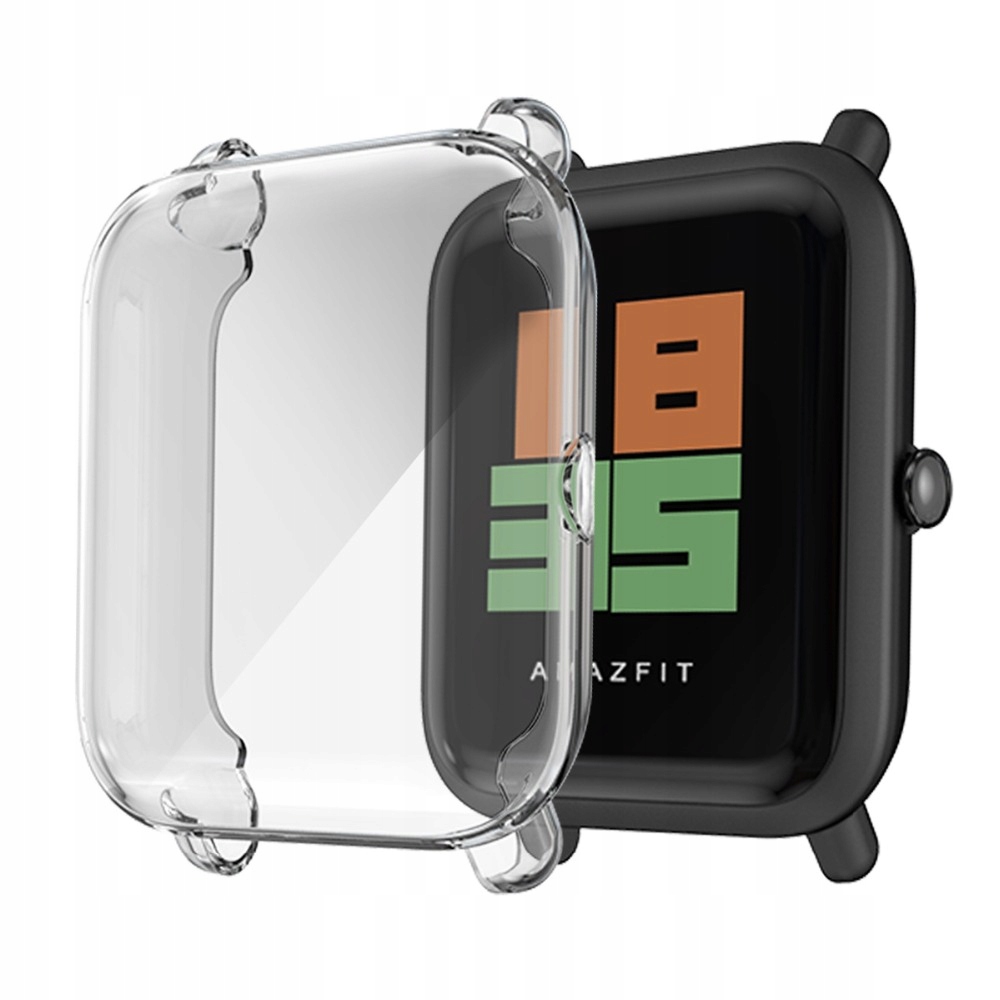 

Etui Pełne Silikon Do Xiaomi Amazfit Bip Clear