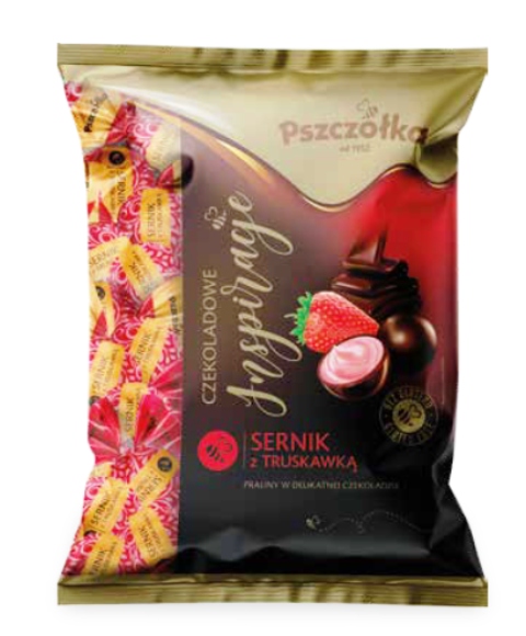 Levně Pszczółka inspirace Tvarohový koláč s jahodou 1 kg