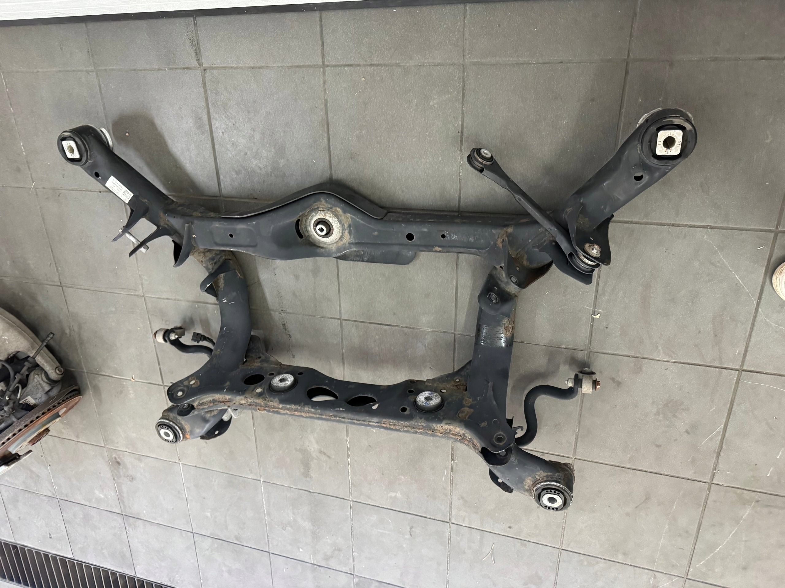 axle beam rear. subframe rear PORSCHE MACAN 95B 95B505235B