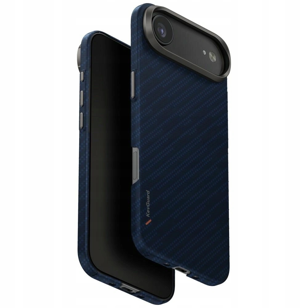 Puzdro Uniq Keva Edge pre Apple iPhone Air Magclick Charging modré