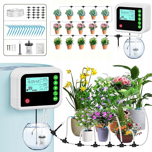 Elektronický Zavlažovací Ovladač Programátor Časovač Ventil 880 Režim