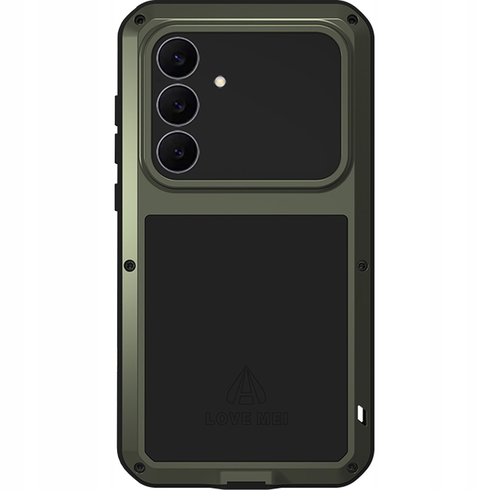 Pouzdro Love Mei sklo pro Galaxy S25 Fe obal kryt se sklem