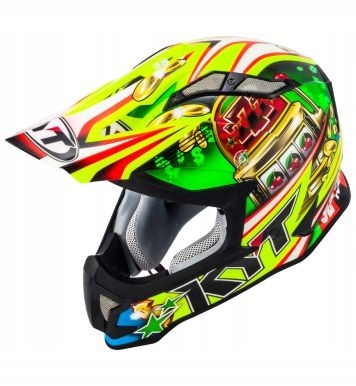 Kask Motocyklowy KYT STRIKE EAGLE ROULETTE - XL Producent inny