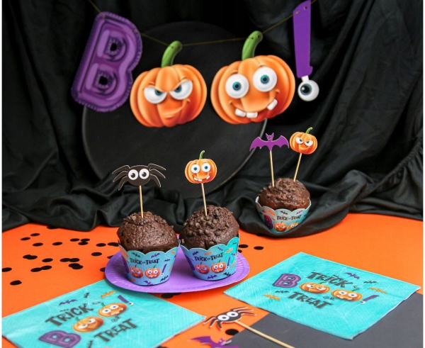 Talerzyki papierowe talerze Dynie Boo Halloween 6x Kod producenta PW-TBO7