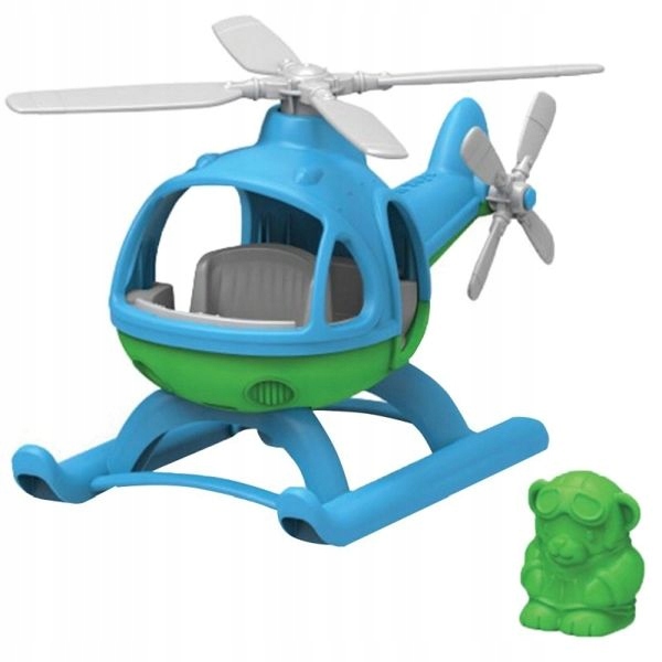 

Pojazd dla dzieci Helikopter z misiem GreenToys 2+