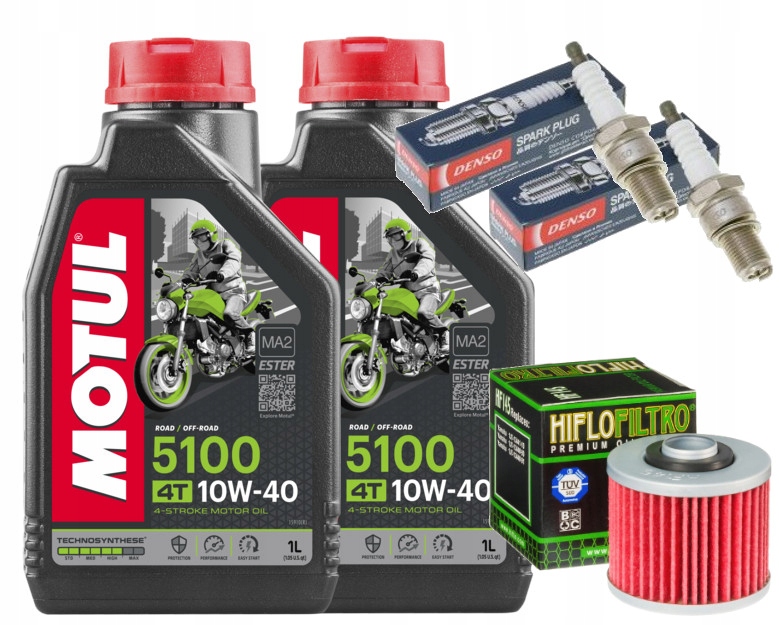

Olej Motul Filtr Świece Yamaha XV 125 Virago 97-01