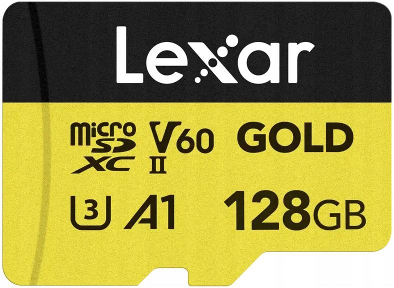 Karta pamięci Lexar microSDXC GOLD V60 128GB