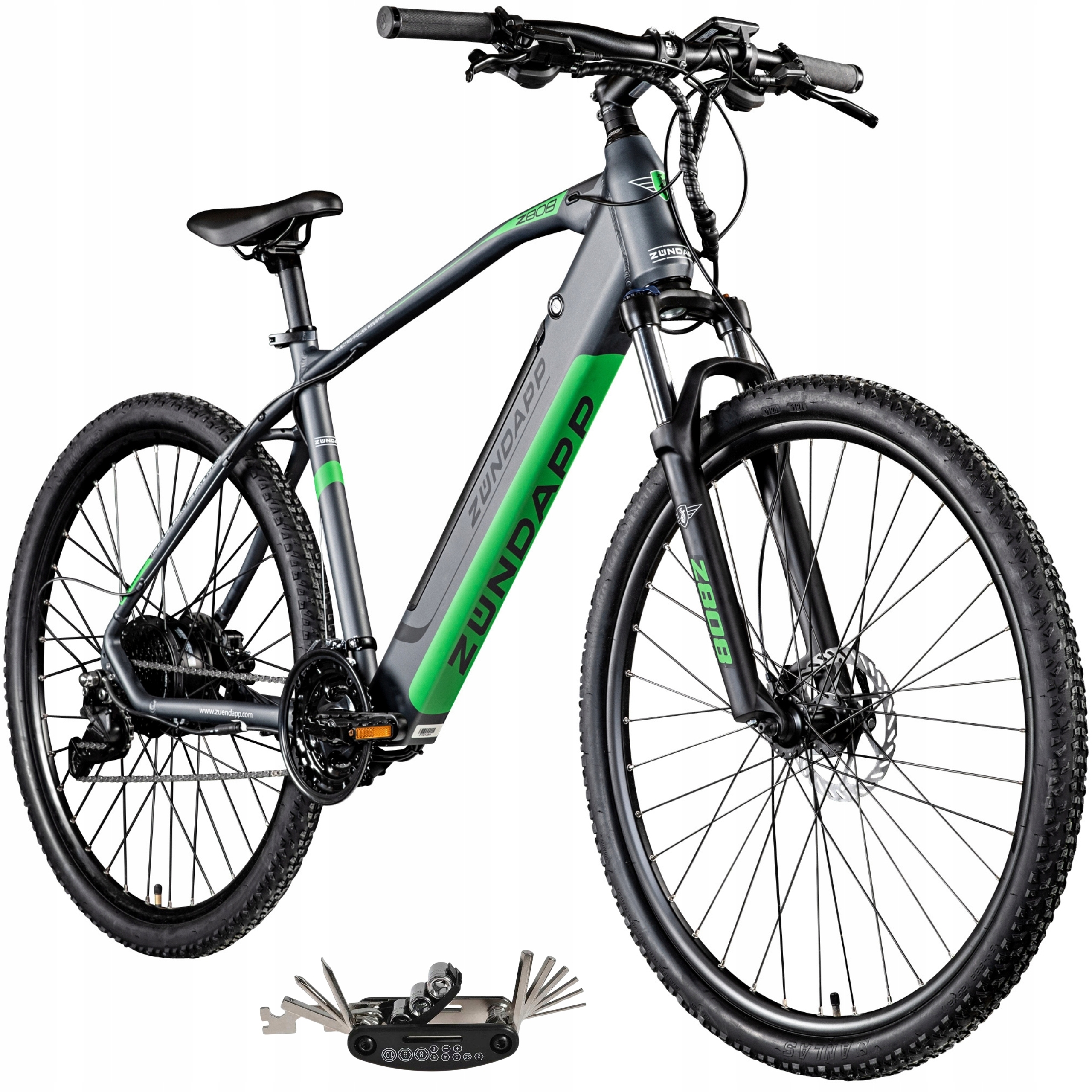 Rower Elektryczny Górski 27,5" Mtb Męski Damski Shimano 250W 504Wh
