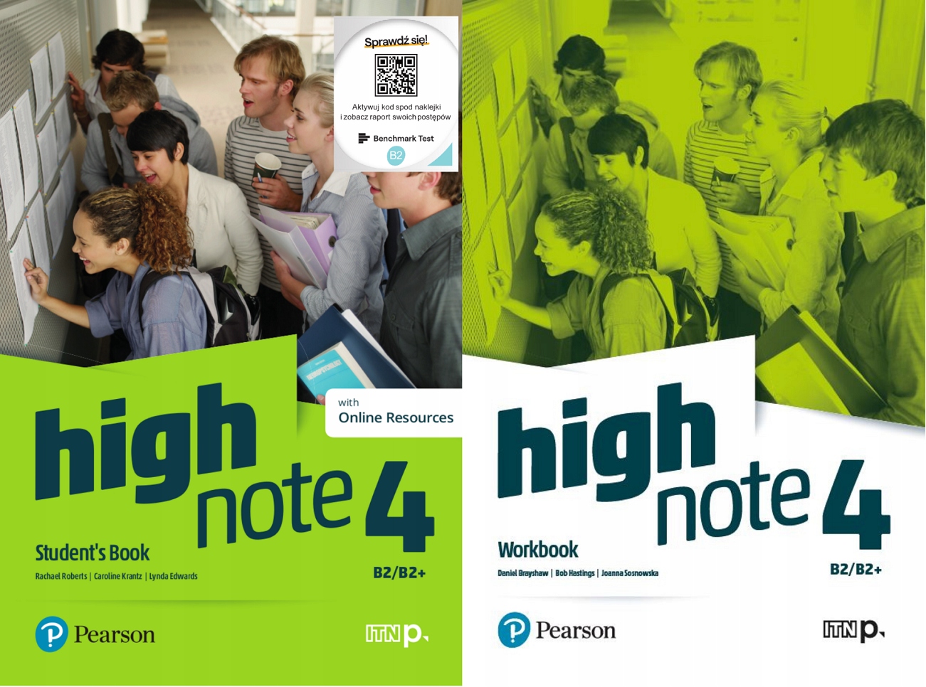 

High Note 4 Komplet podręcznik zeszyt ćwiczeń