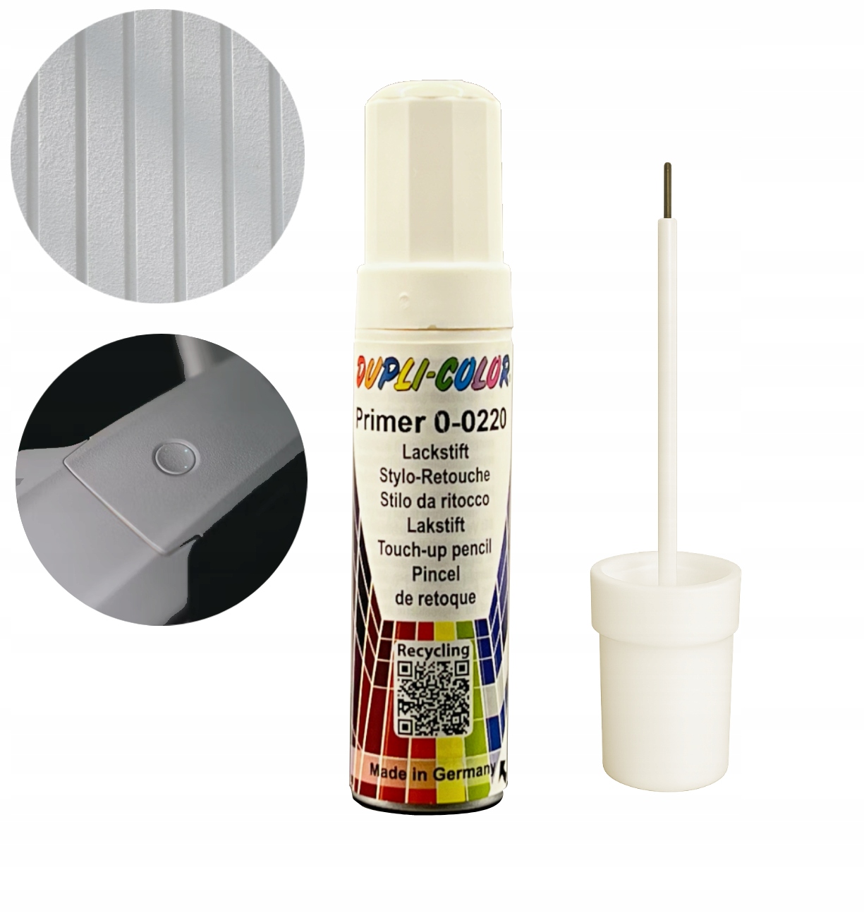 Szary Podkład Zaprawka Dupli-Color 12ml Pojemnik z Pędzelkiem