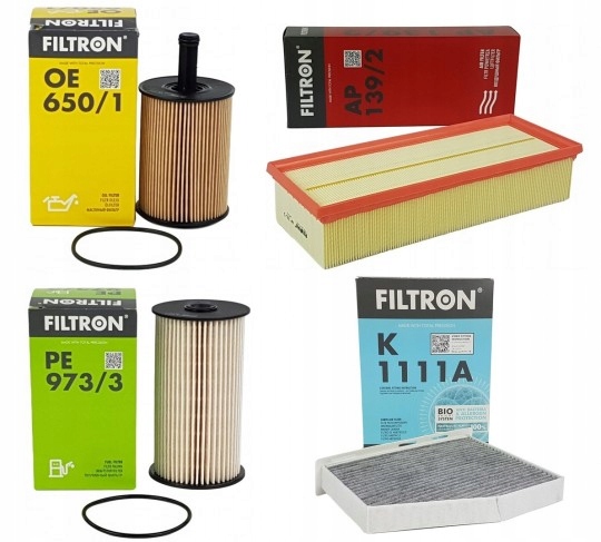 

Komplet Filtrów Filtron Octavia Superb Yeti 2.0TDI
