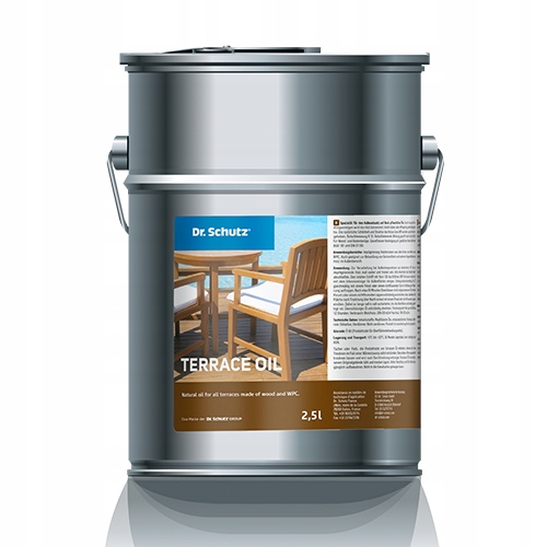 Dr. Schutz Olej na terasová prkna 2.5 l