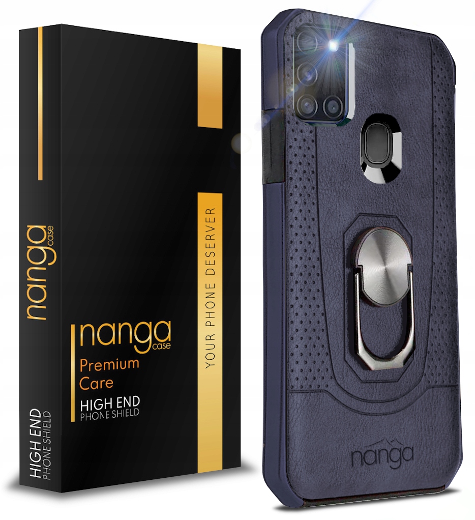 

Etui Ze Skóry Vintage Ring Do Galaxy A21S Bl