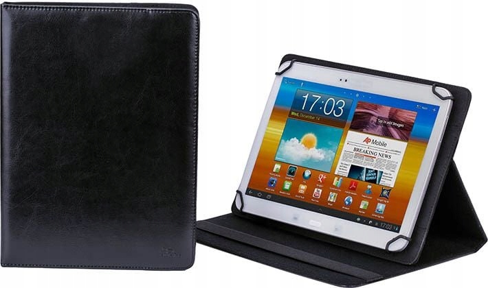 Riva Case 3007 pouzdro na tablet 10.1" kožený vzhled, černé