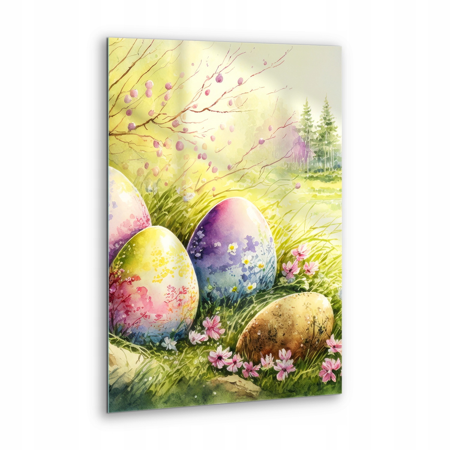 Obraz na skle dárek Velikonoce Vzkříšení