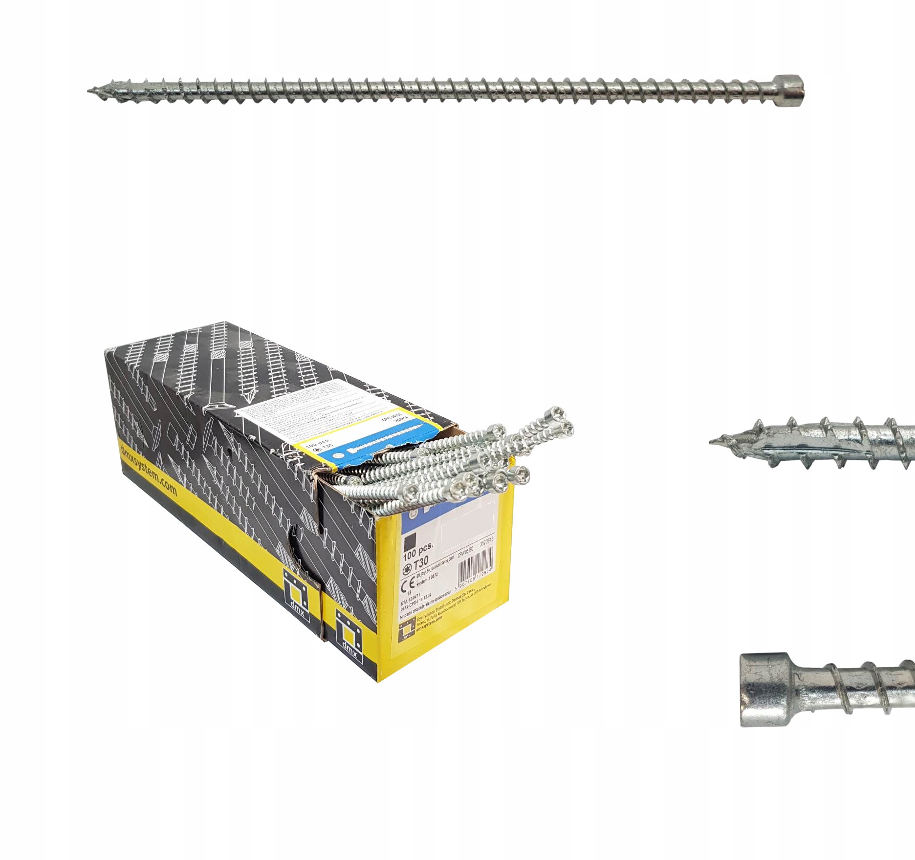 

Wkręty do drewna konstrukcyjne pełny gwint 6x100mm