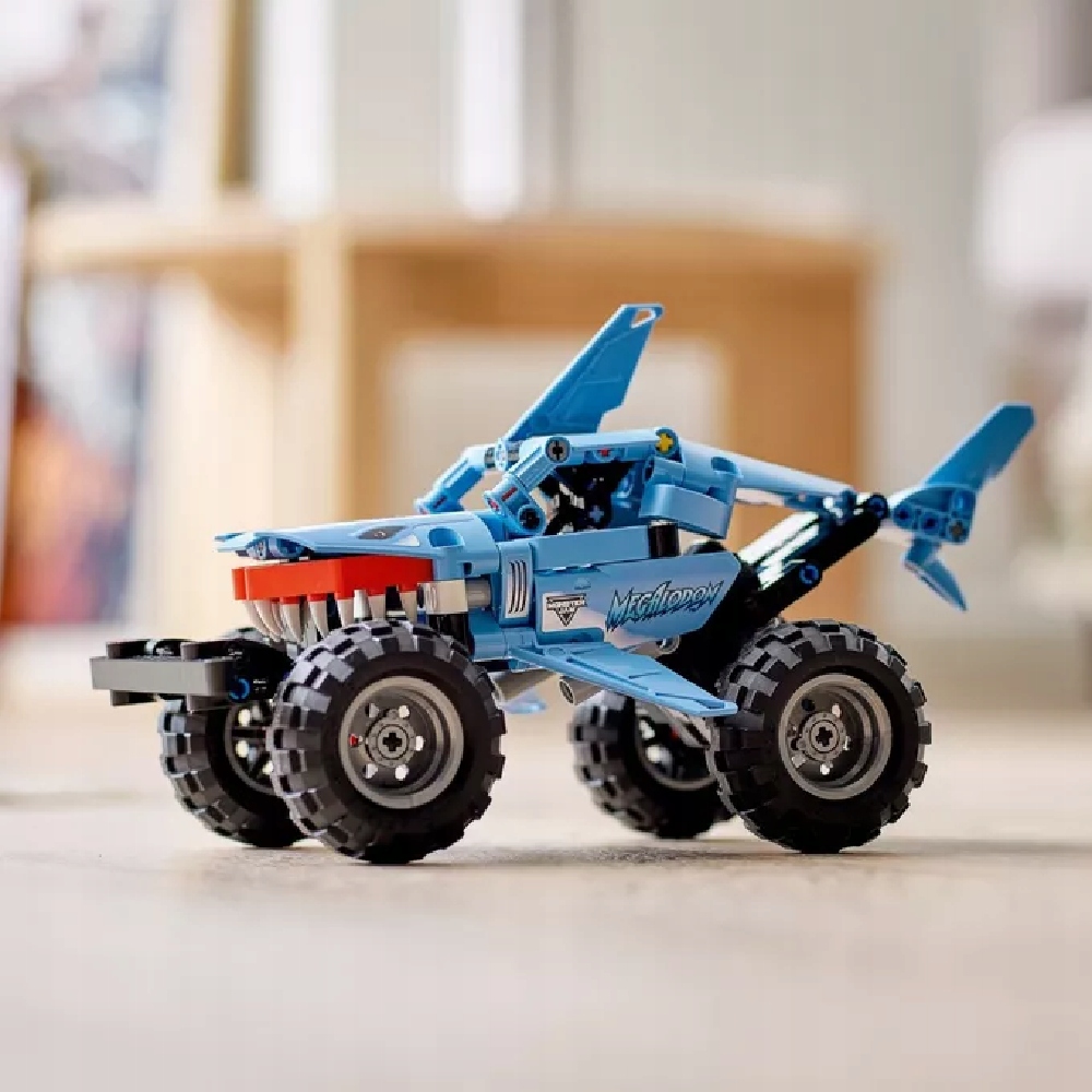 SUPER PREZENT LEGO MONSTER JAM MEGALODON LEGO TECHNIC PONAD 250el.+ ŚWIĘTA Marka LEGO