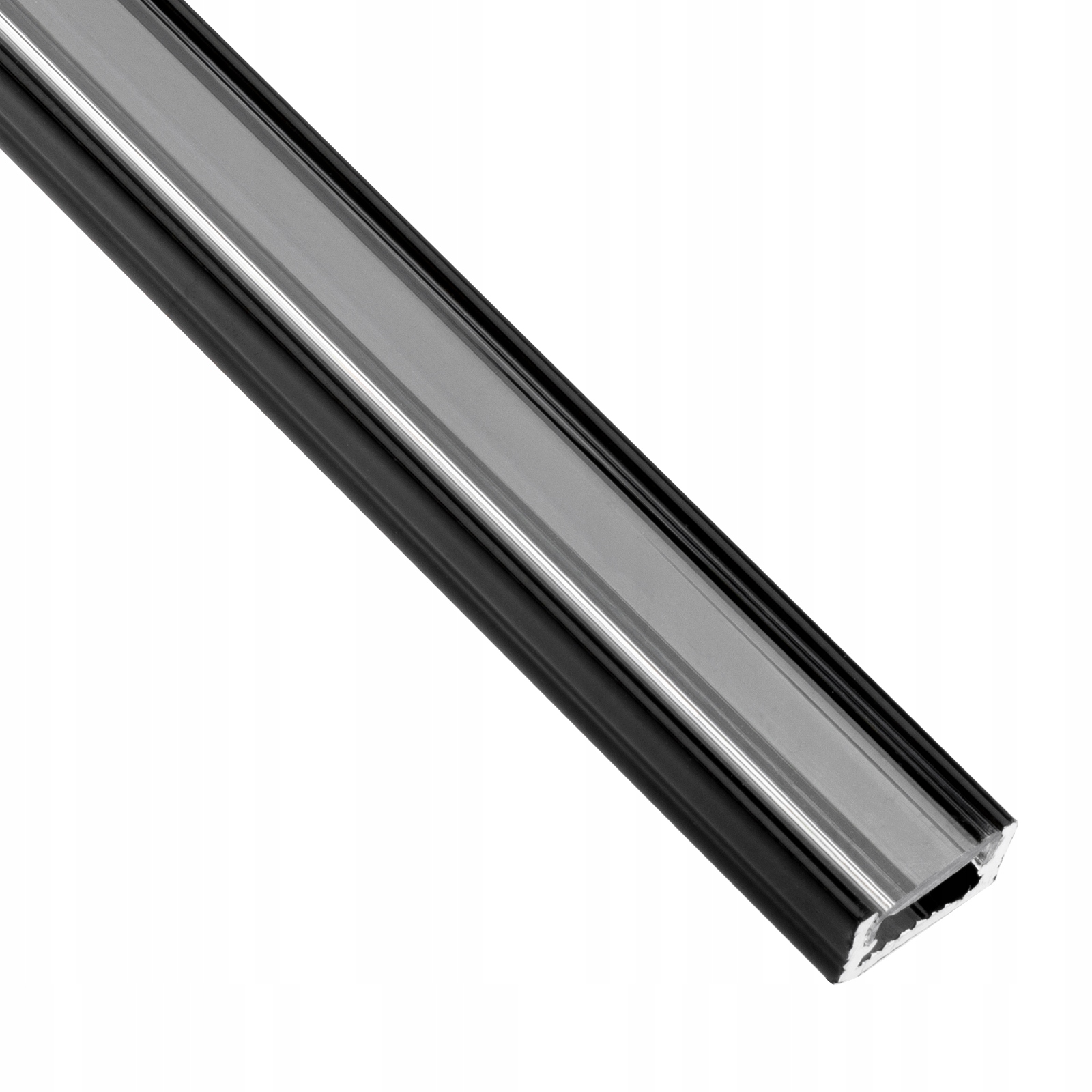 Profil Aluminiowy do Taśm LED NATYNKOWY CZARNY 1m Rodzaj Profil