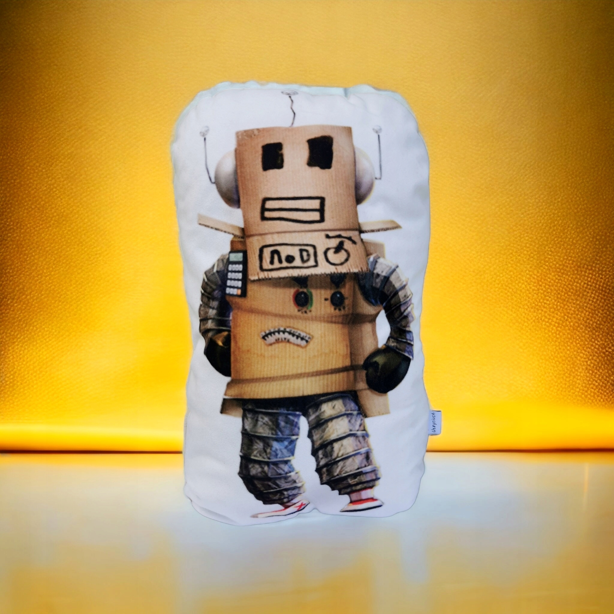 Przytulanka Roblox robot maskotka poduszka robot Roblox Marka Uszyciuch