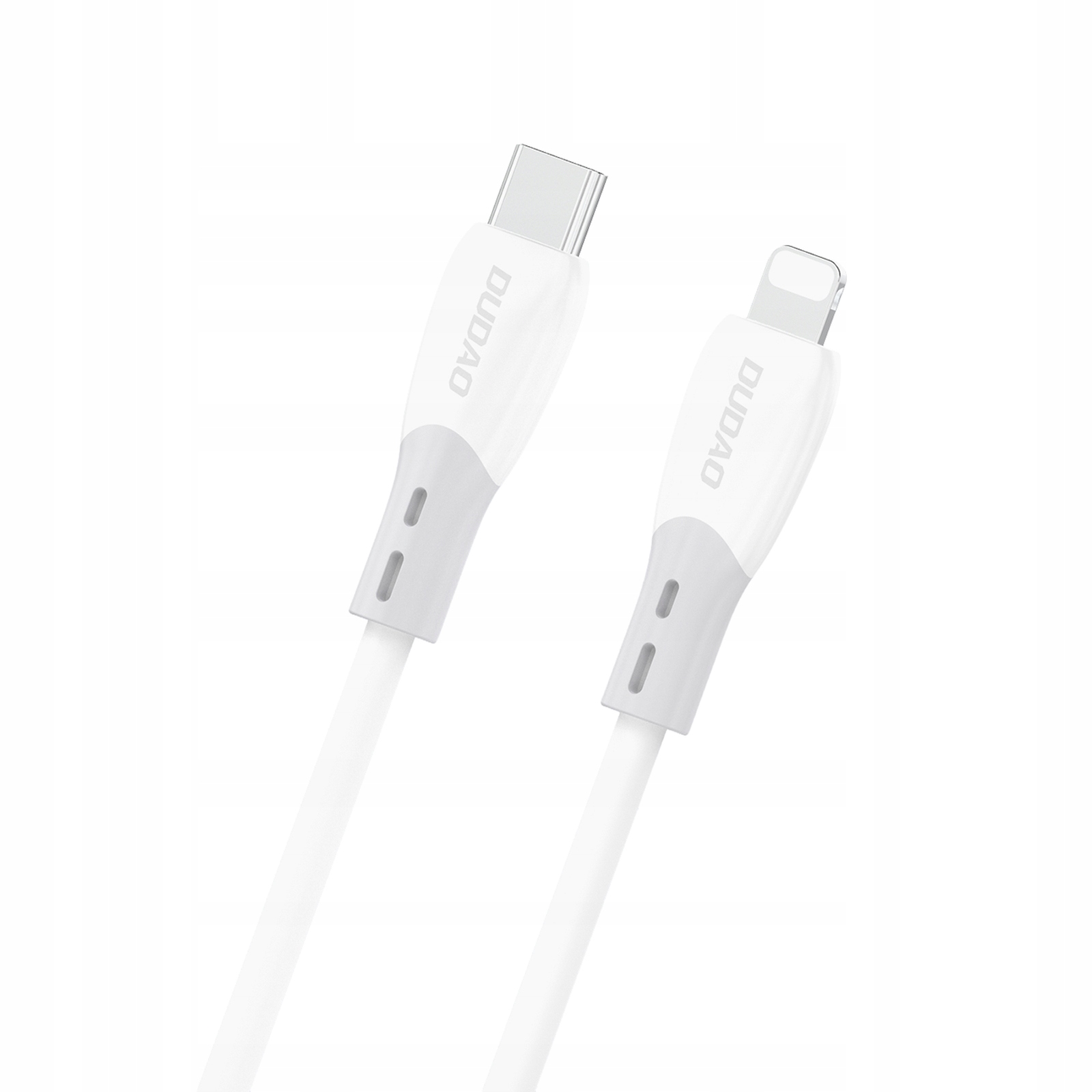 Kabel Dudao L25SX 30 W Usb- C Lightning z miękkim silikonowym oplotem 2 m