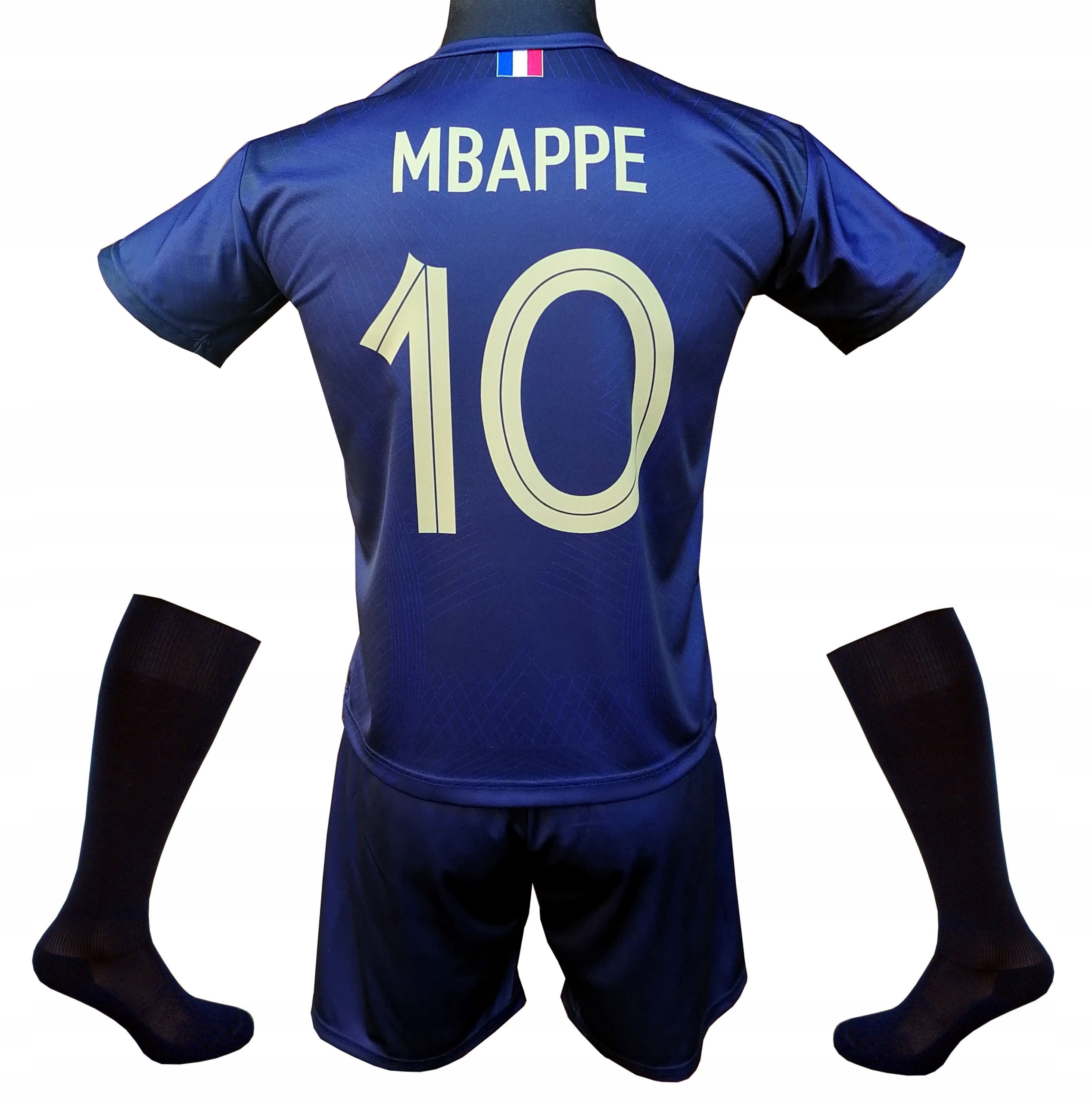 Komplet strój piłkarski Mbappe Francja :: 140 cm