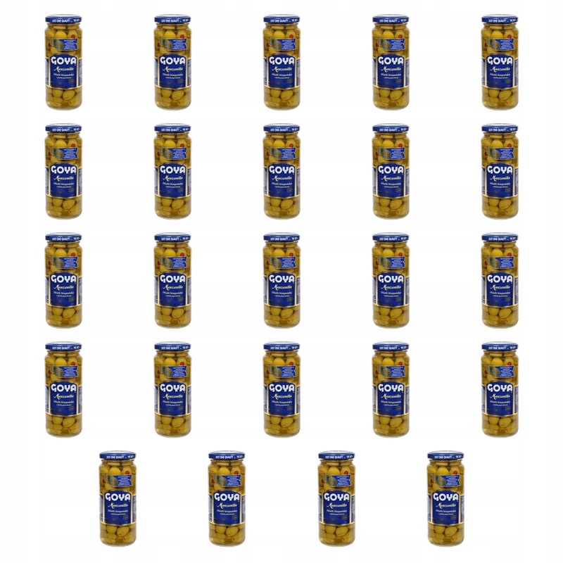 Goya Oliwki zielone z pastą paprykową 358 ml X24