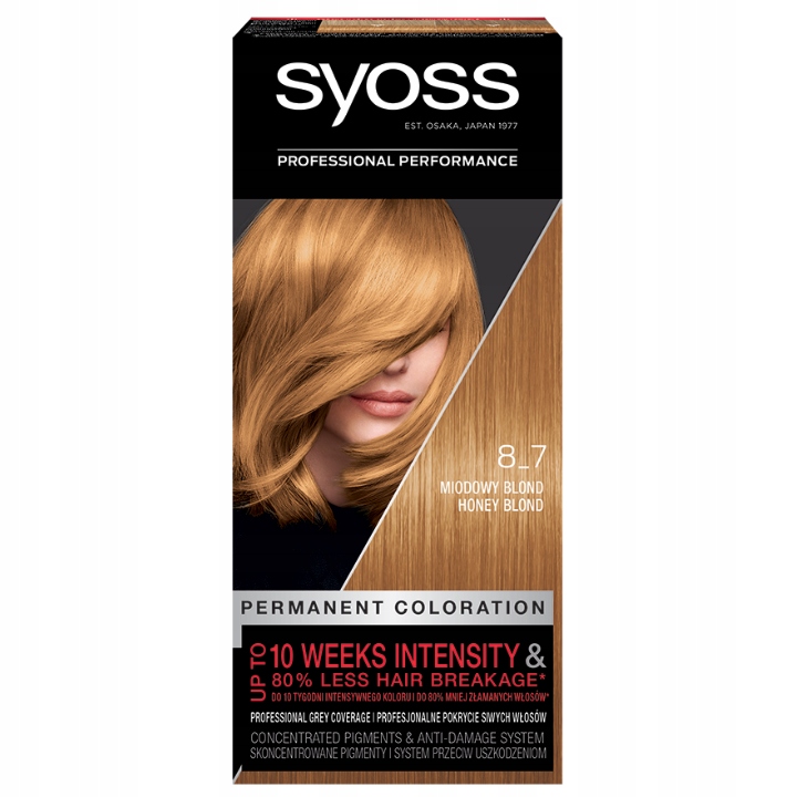 

Syoss Farba do włosów 8-7 Miodowy Blond