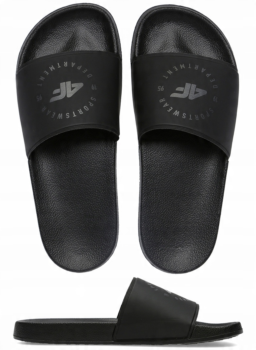 

4F Damskie Klapki KLD002 Rozm 39 Czarne