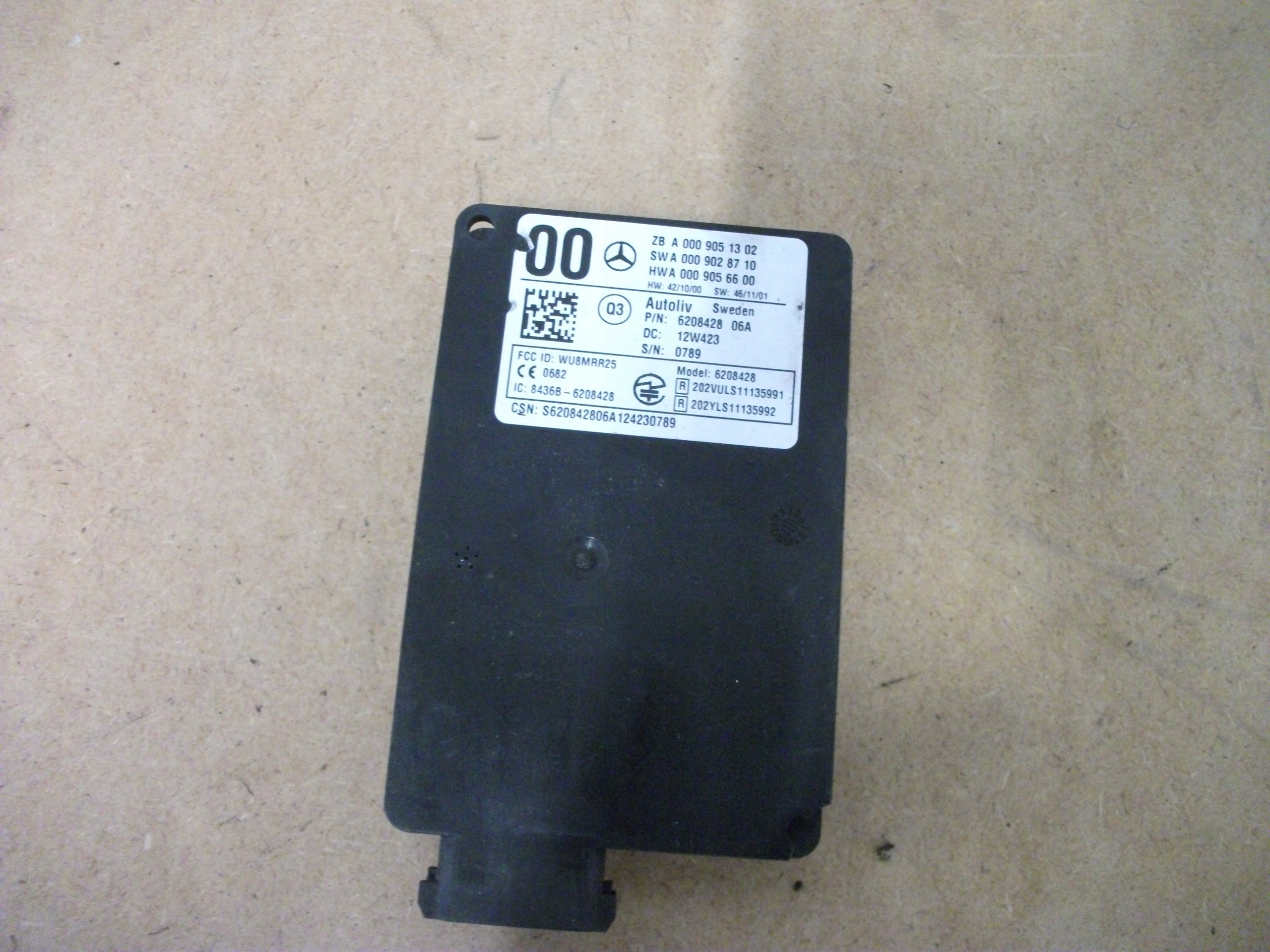 MERCEDES RADAR Sensor DISTRONIC A0009051302 ML