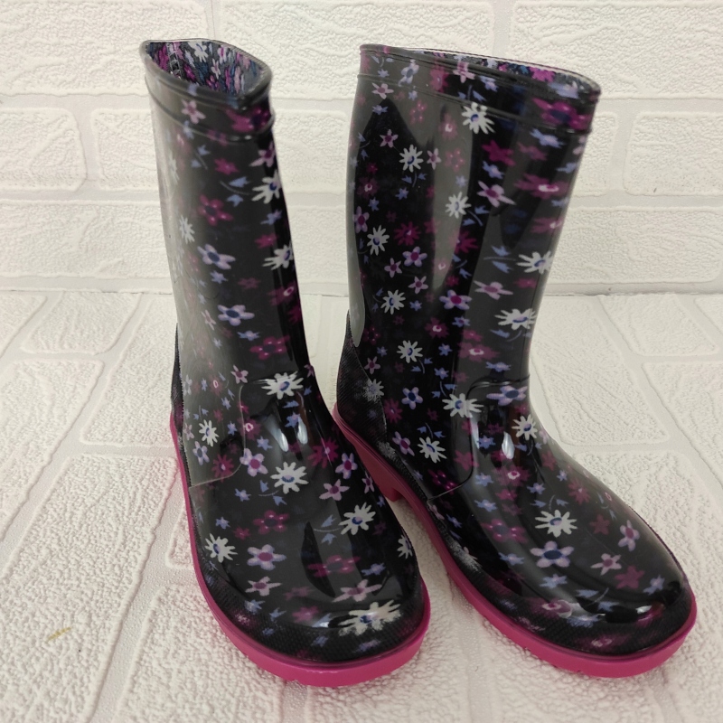 Kalosze dziewczęce KWIATUSZKI r 34 Stan opakowania oryginalne