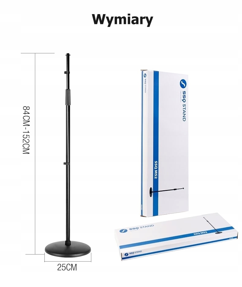 SSQ MS2 - statyw mikrofonowy prosty Marka SSQ