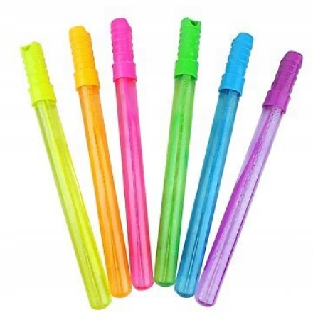 MIECZ do Robienia Baniek Bańki Mydlane Kolory