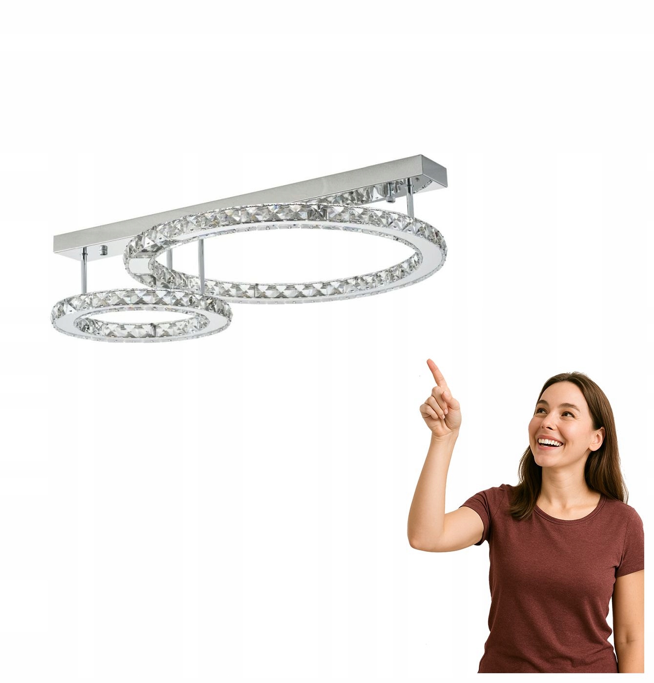 Led stropná lampa 36W Girona MX3713-2-3CT Zuma Line