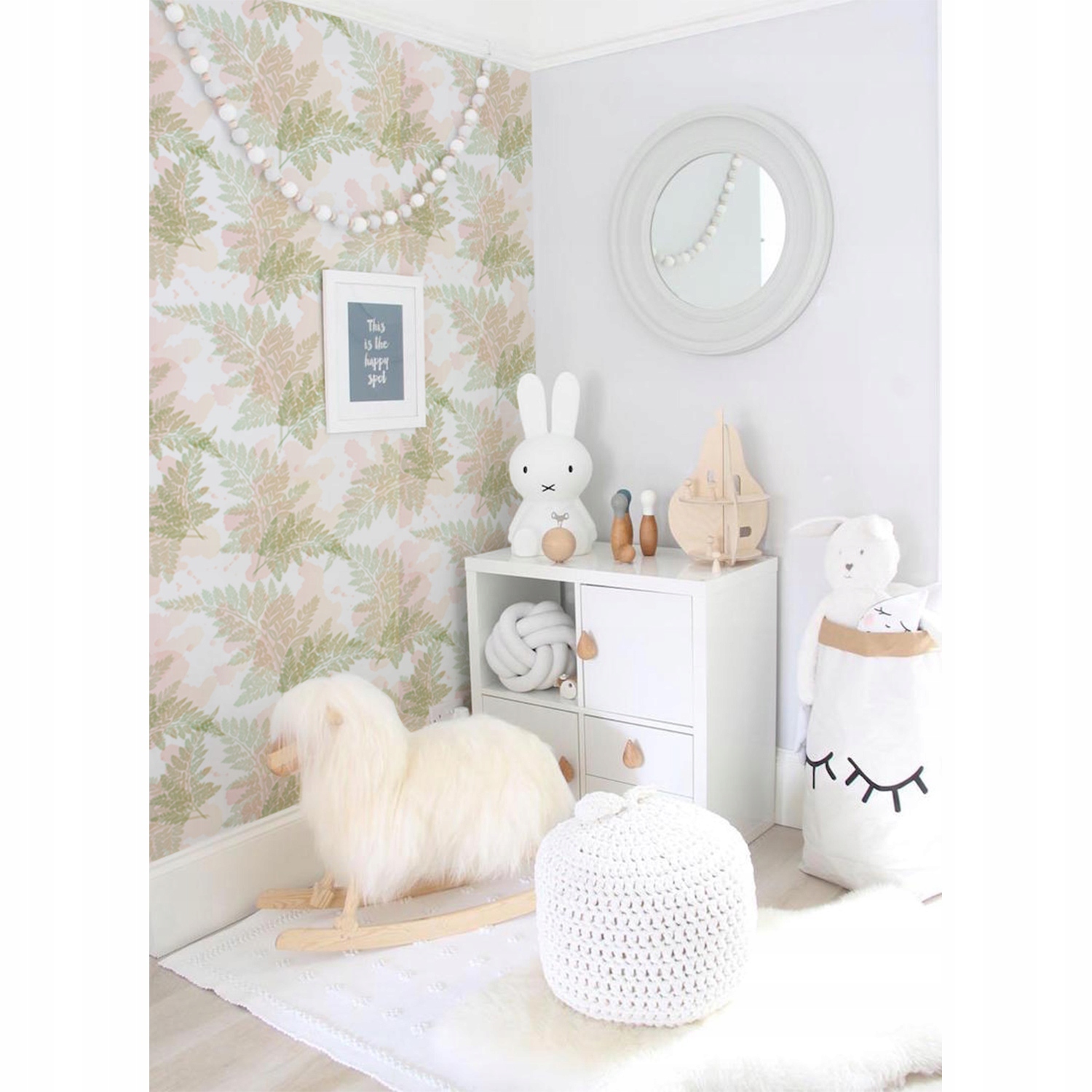 

Fototapeta do sypialni Delikatna paproć 290x290 cm