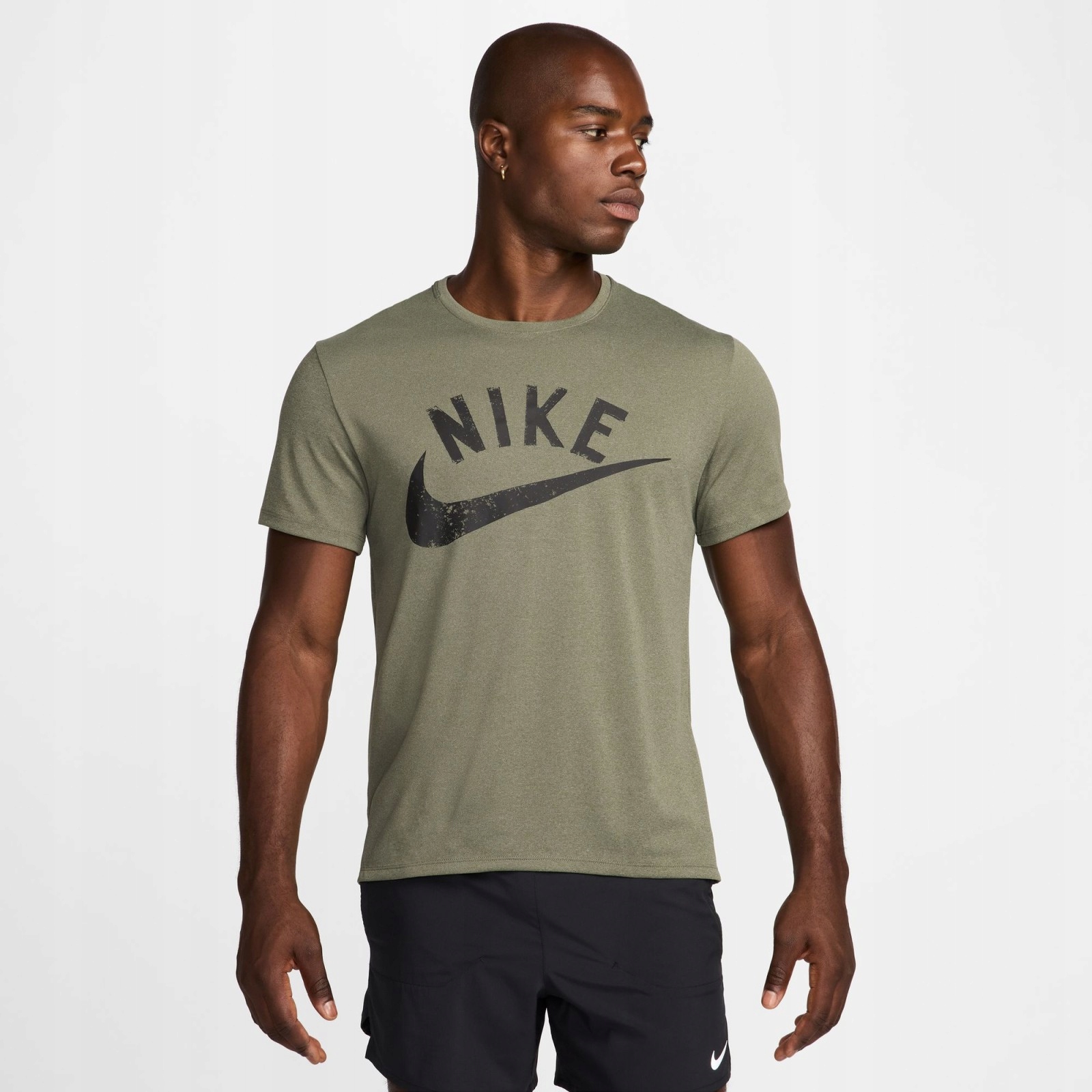 Pánské triko Nike Miler Swoosh