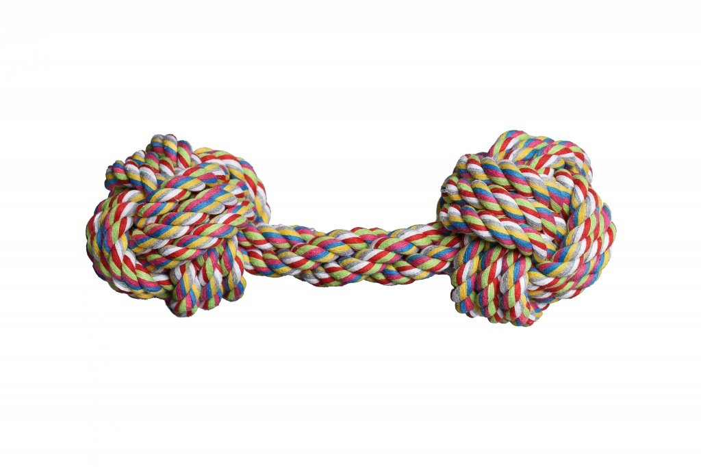 

Pet Nova Sznur Gryzak Hantel bawełniany 25cm