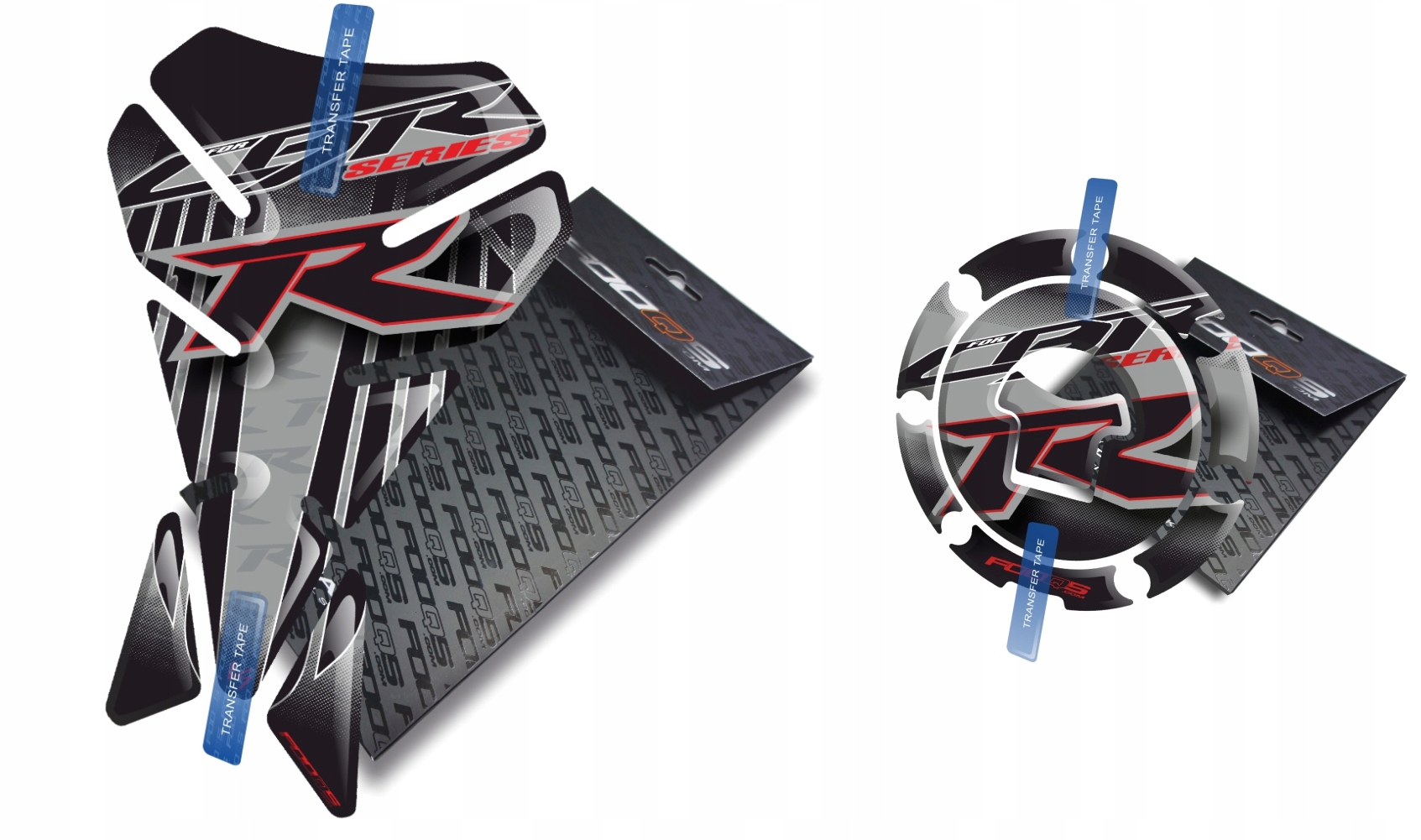 Tank-pad Cap-pad V1 Fooqs pro Honda Cbr 600 1000 Rr Starší Model Stříbrný