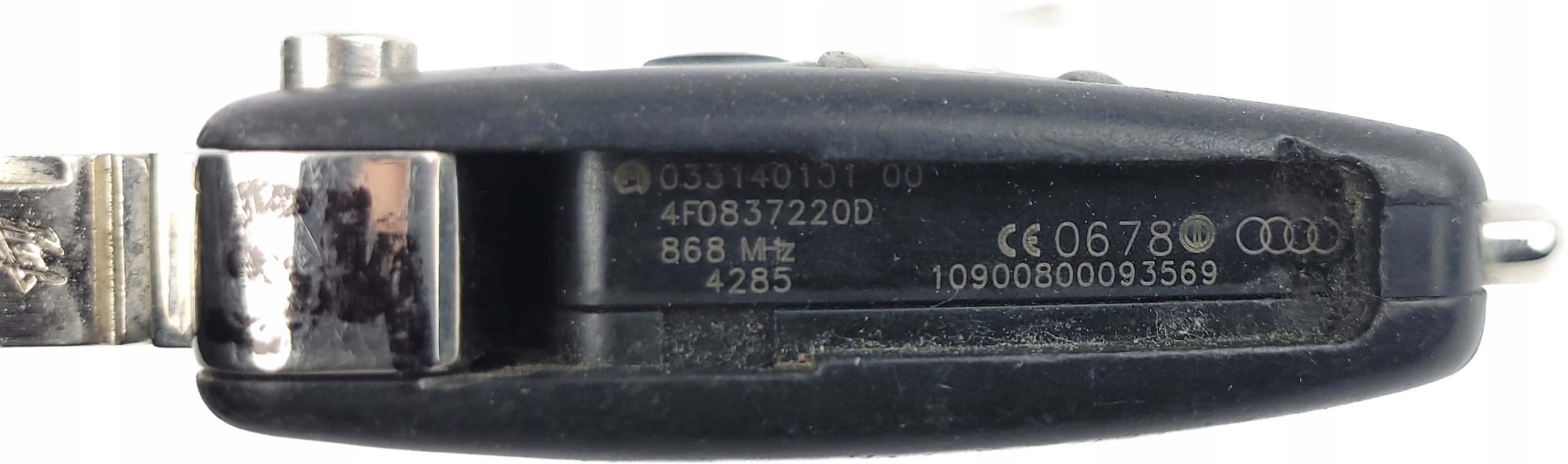 AUDI A6 C6 Q7 PILOT key ODBLOKOWANY WYLOGOWANY 4F0837220D