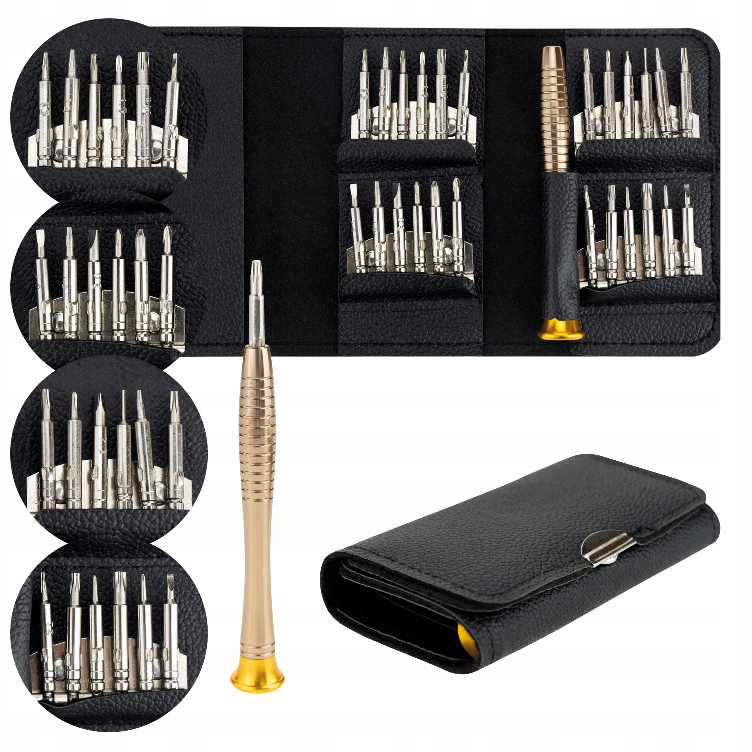 

Zestaw Precyzyjnych Śrubokrętów 25W1 Wkrętaki Torx