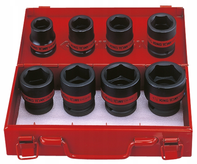 ZESTAW NASADEK UDAR CALOWE 3/4" 6-KĄT 3/4"-1.1/2"