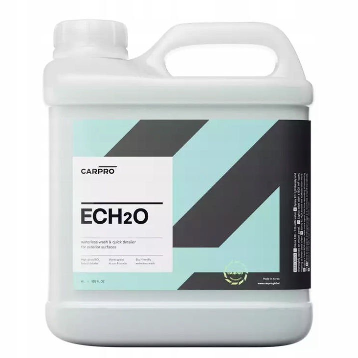 CarPro Ech2O Quick Detailer 4L – ľahký Qd v koncentráte, bezvodé umývanie