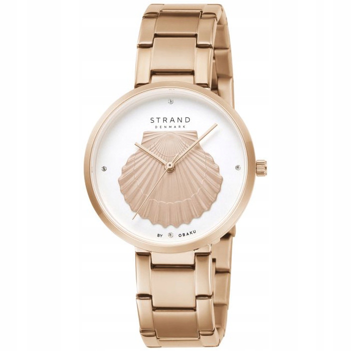 Dámské hodinky Strand S700LHVISV-DOT růžové zlato