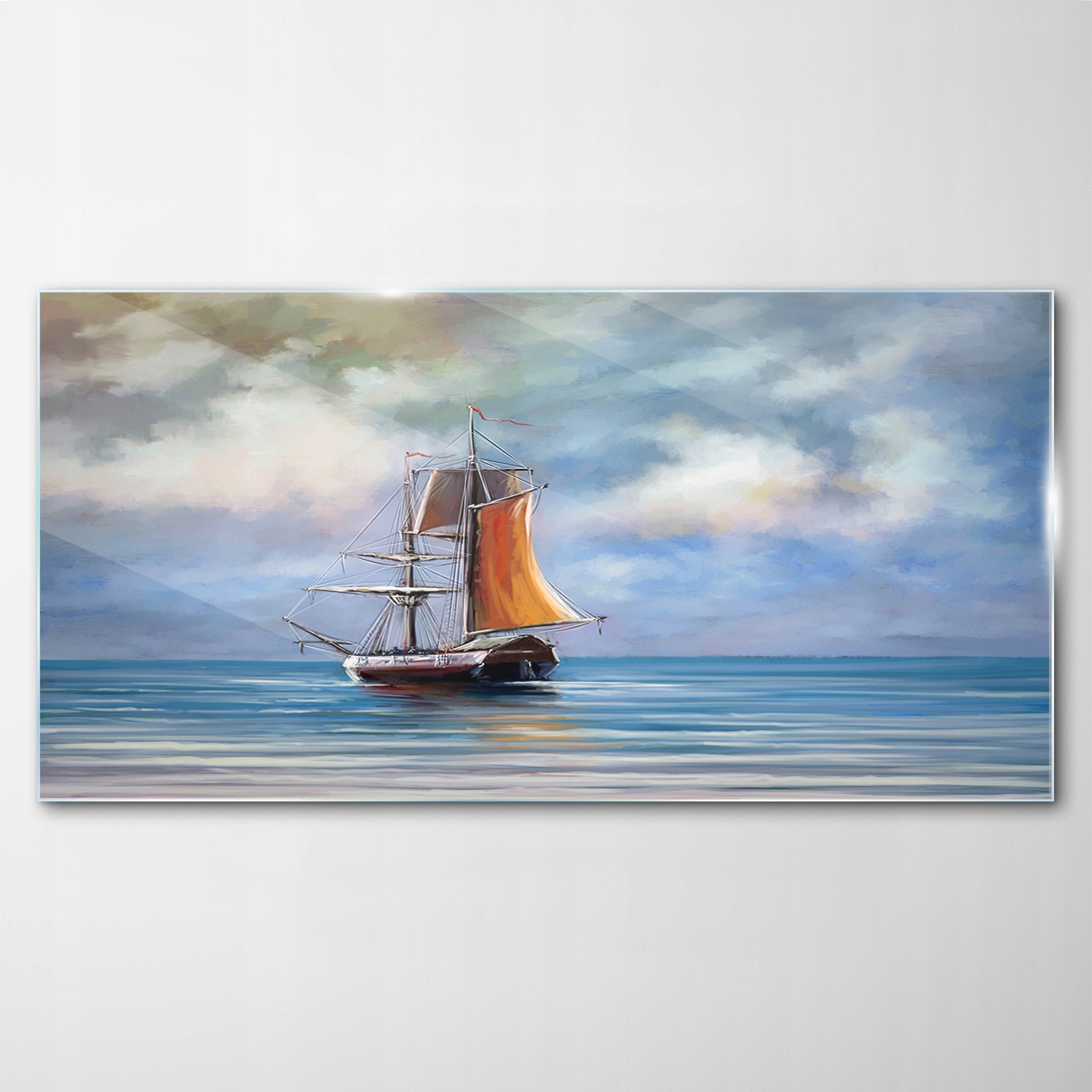 

Obraz na Szkle Dekor Statek Morze Krajobraz 100x50