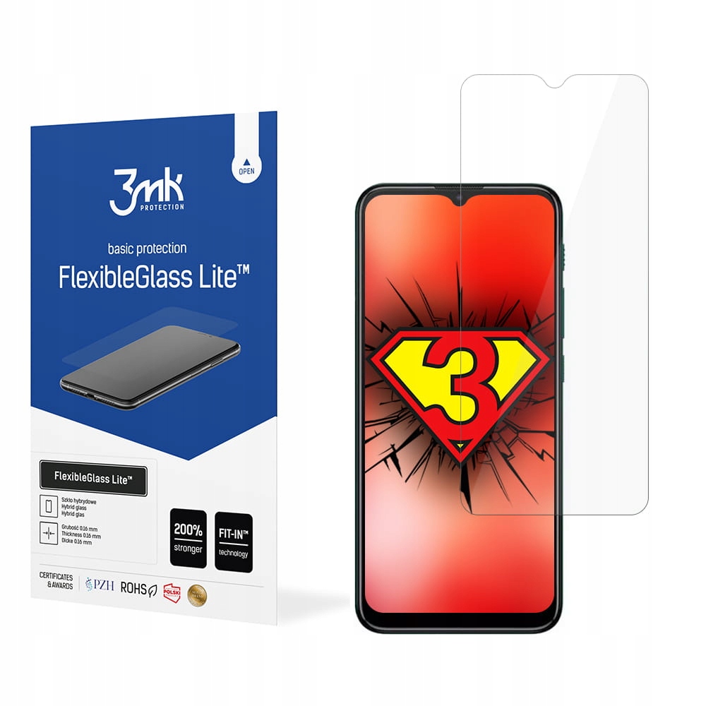 

Szkło hybrydowe do Motorola One Fusion - 3mk Glass