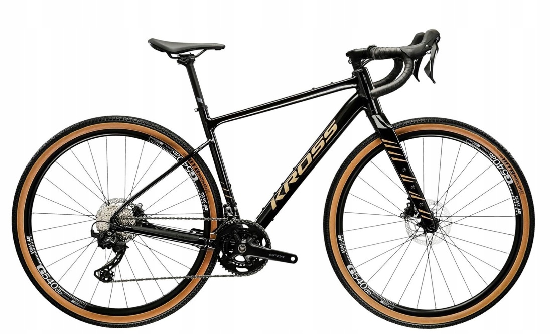 Rower gravel Kross Esker 6.0 rama 20 cali koło 28 " czarno złoty