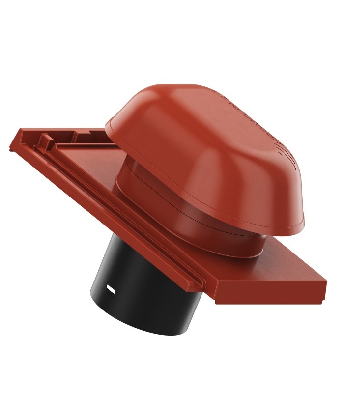 Odvětrání San 150 Domino Červená Vínová Angoba