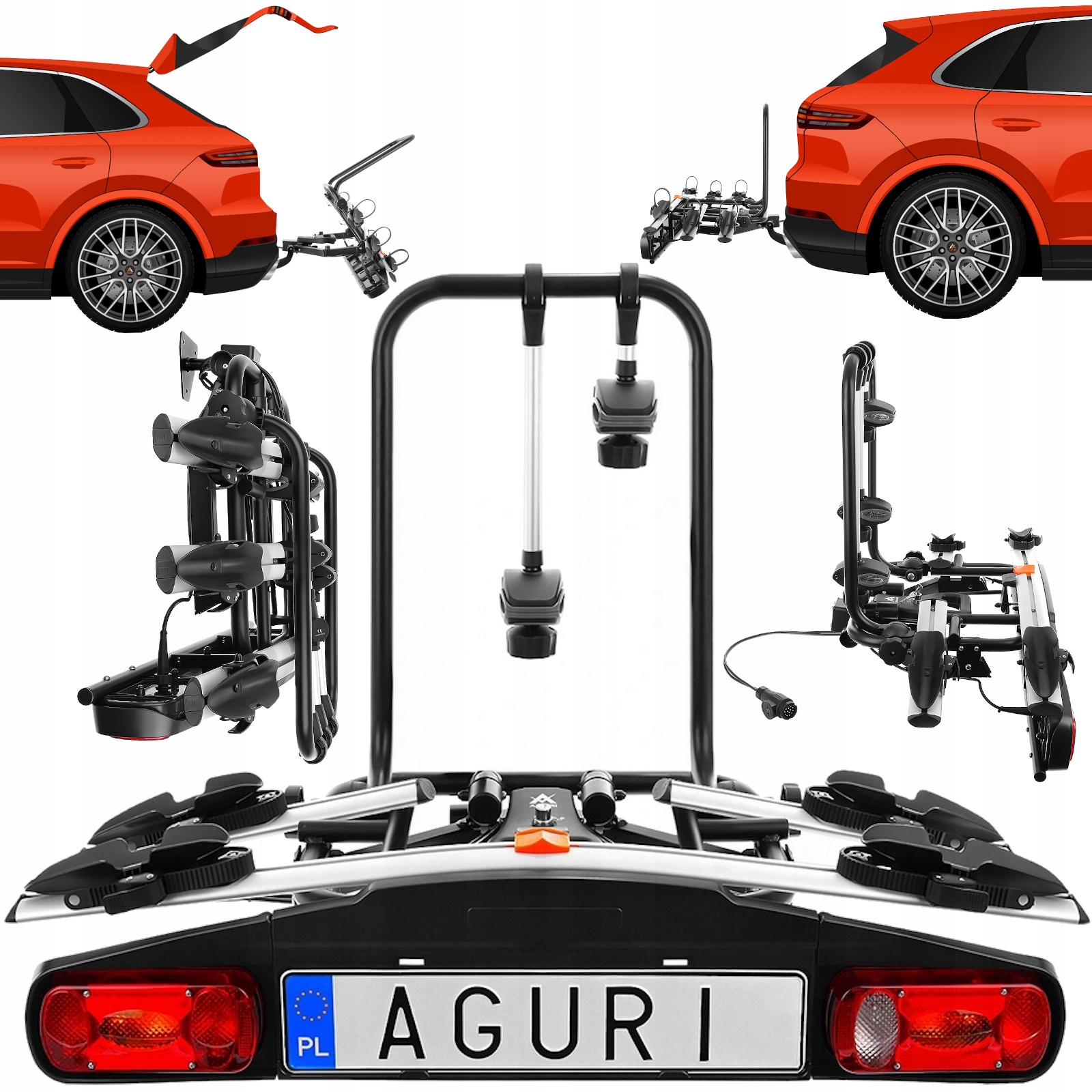 Bagaznik Rowerowy Aguri Active Bike 2 ROWERY