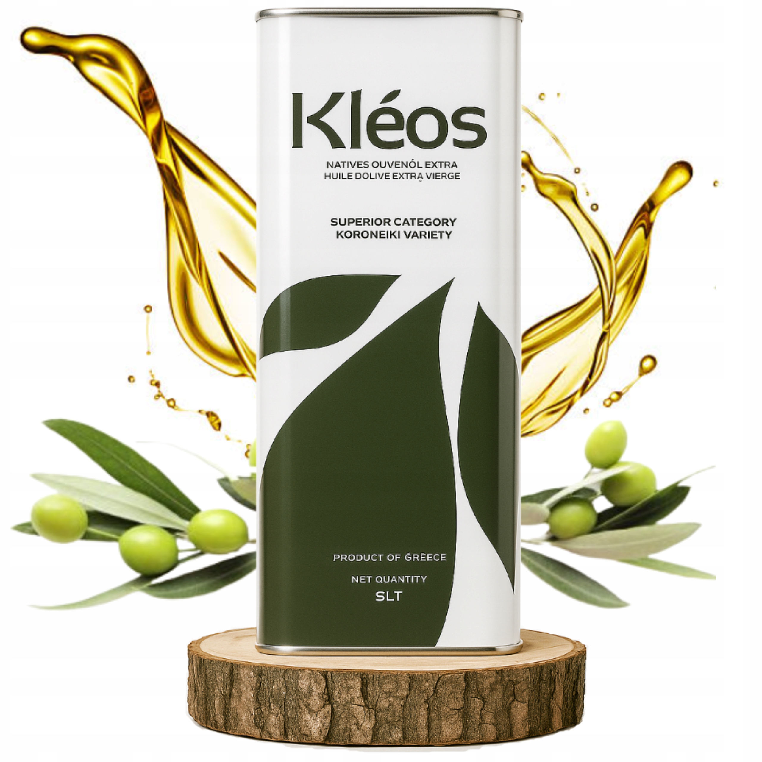 Extra Panenský Řecký Olivový Olej 5 L, Sklizeň 2025/2026, Prémiová Kvalita
