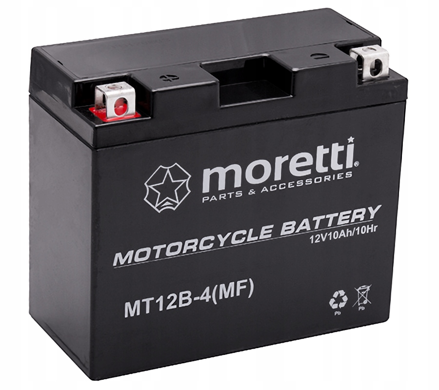 

Akumulator YT12B Moretti Agm (Gel) MT12B 12V 10Ah