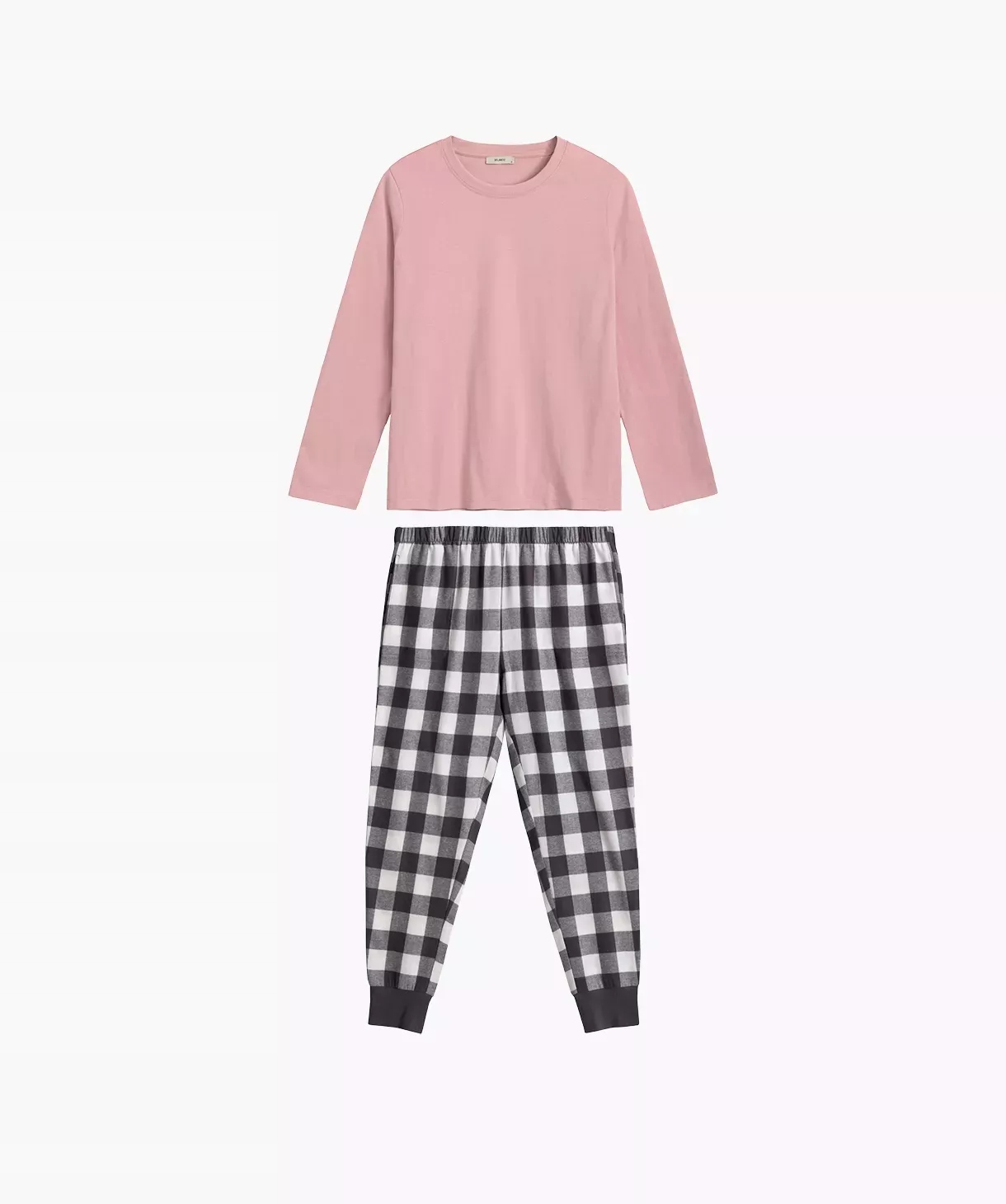 Atlantic Dámské pyžamo L NLP-485 Šedo-růžové